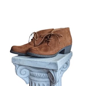 Women's B.O.C. Leyburn Tabacoo Brown Booties Sz 8